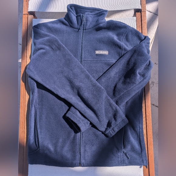 Columbia Other - Columbia Navy Zip Front Fleece Men's M/ Women's L